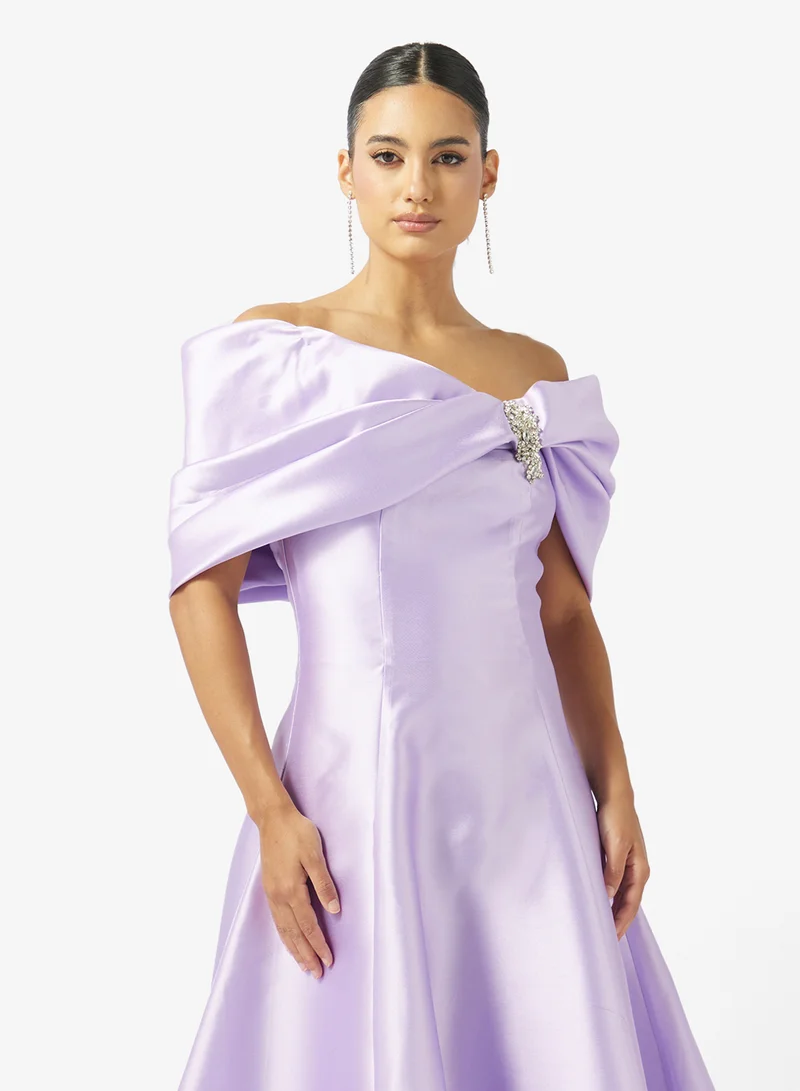 Namshi x  Off Shoulder Ball Gown for Women | Best Price UAE