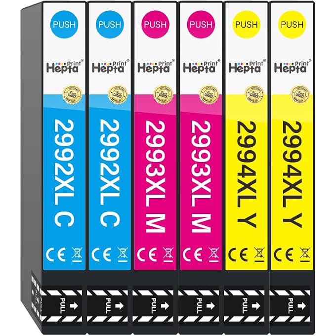 29XL Printer Cartridges Compatible with 29 XL Cartridges for Expression Home XP-352 XP-342 XP-332 XP-235 XP-245 XP-255 XP-335 XP-345 XP-355 XP-432 XP-435 XP-442 XP-445 XP-452 (2 Cyan, 2