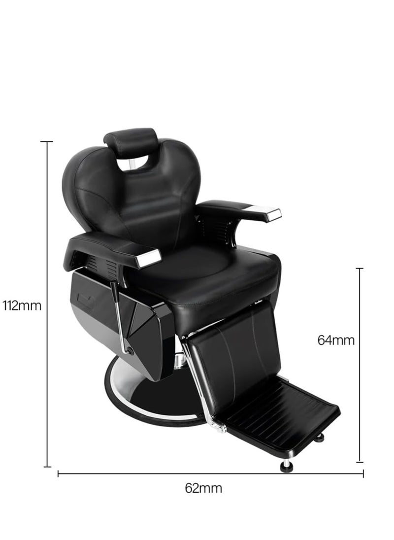 Meishida - Barber Chair, Men Salon Chair for Hair Stylist, Hair Cutting Chair with Heavy-Duty Hydraulic Pump - Image 1