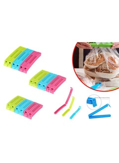 HARSH TRADERS HARSH TRADERS Plastic Sealing Pouch Clips FreshKeeping Clamp Sealer for Kitchen Can be stored Fresh Foods Snacks Chips or Coffee Bags Multi Color 18  - Image 4