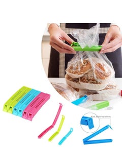 HARSH TRADERS HARSH TRADERS Plastic Sealing Pouch Clips FreshKeeping Clamp Sealer for Kitchen Can be stored Fresh Foods Snacks Chips or Coffee Bags Multi Color 18  - Image 3