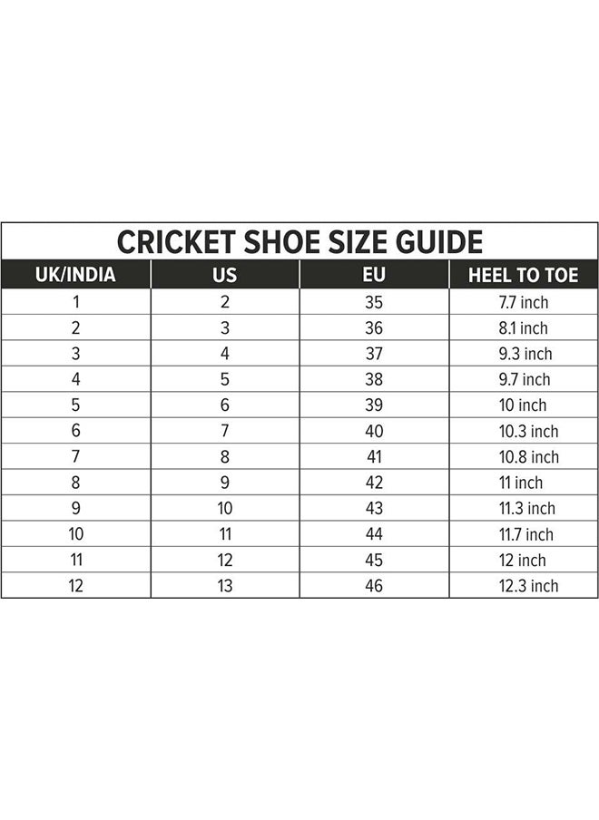 DSC - Jaffa 22 Cricket Shoes for Men and Boys UK-9 White-Orange - Image 1