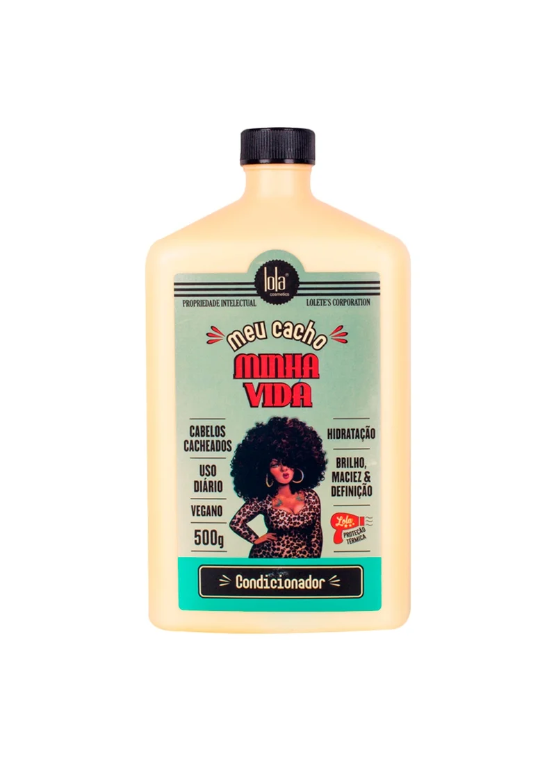 lola from rio Meu Cacho Minha Vida Hair Moisturising Conditioner For Curly Hair 500 g