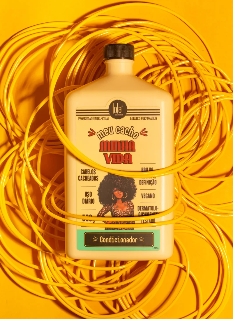 lola from rio Meu Cacho Minha Vida Hair Moisturising Conditioner For Curly Hair 500 g