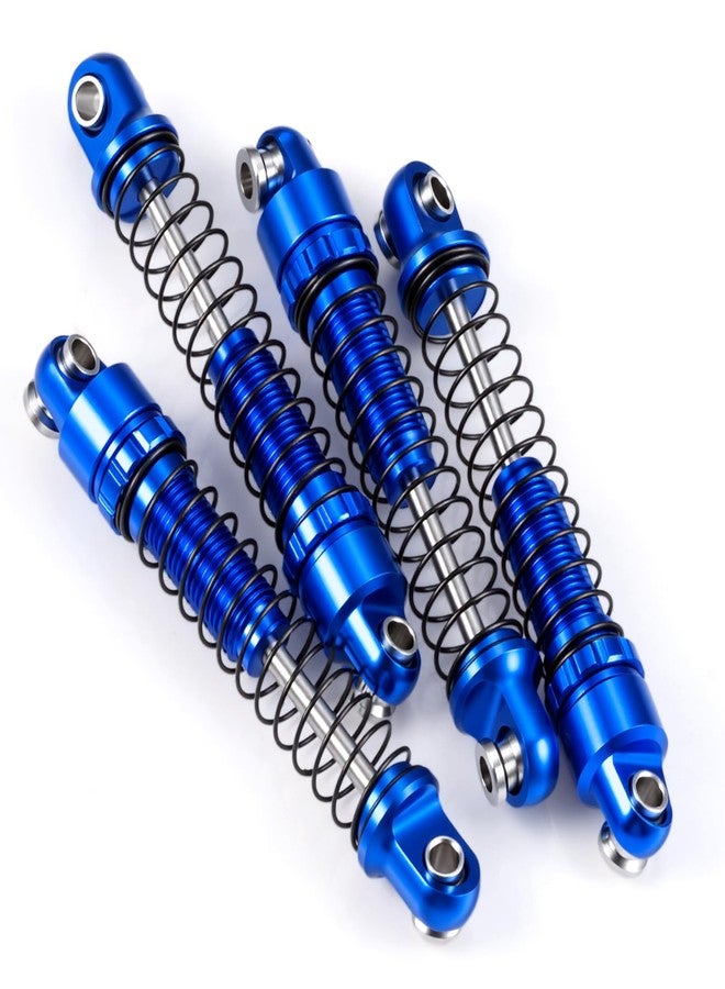 RCLIONS ممتص صدمات من الألومنيوم من RCLIONS لسيارات التحكم عن بعد، مقاس 28 مم، لسيارات AXIAL SCX30 K10 JLU بمقياس 1/30، قطع غيار لترقية سيارات الزحف (أزرق) - Image 4
