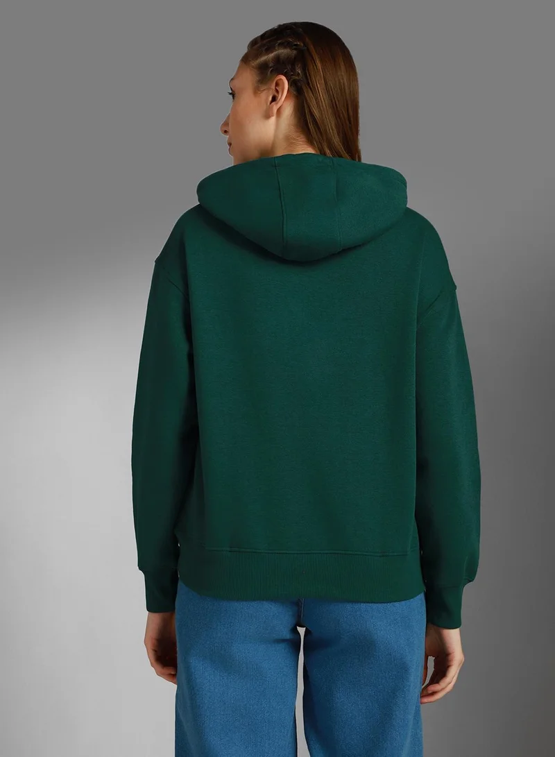 HIGH STAR Green Women Green Sweatshirt for Women | Best Price UAE