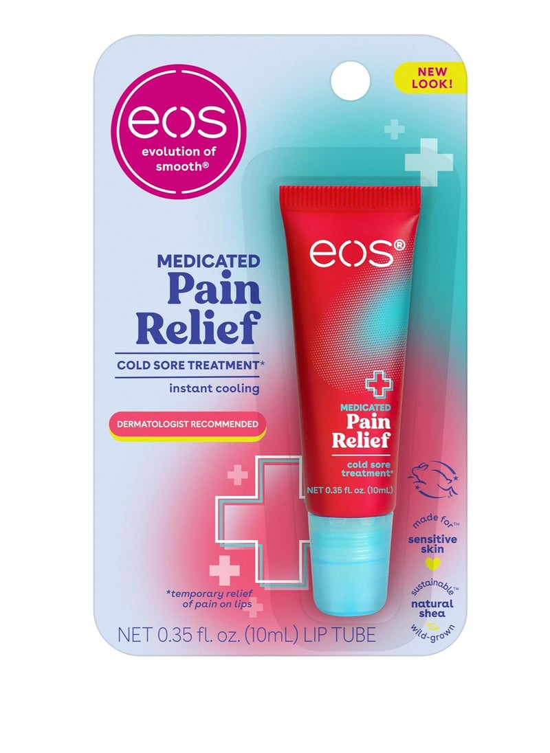 eos Medicated Lip Balm - The Fixer | Lip Care to Repair and Protect Chapped and Dry Lips | Instant Cooling and Pain Relief with Natural Ingredients | 0.35 oz - pzsku/Z1B10627B6721556AC4D4Z/45/_/1734527120/c7b21fa2-86f4-43ed-ae27-a246855ff181