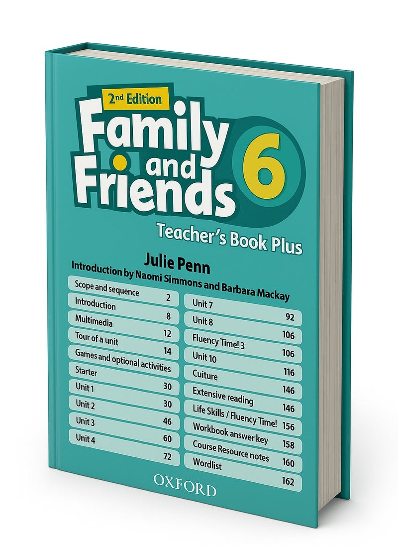 Family and Friends 6 – Teacher’s Book Plus (2nd Edition) By Julie Penn  - Image 1