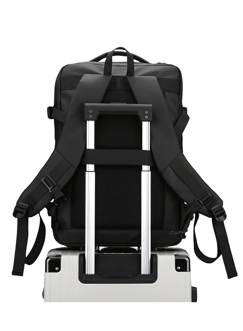 Hike Blue Unisex Expandable Laptop Backpack Water Resistant Daypack with Separate Laptop Compartment for Travel/Business/College, HK63011-1, Blue  | Best Price UAE