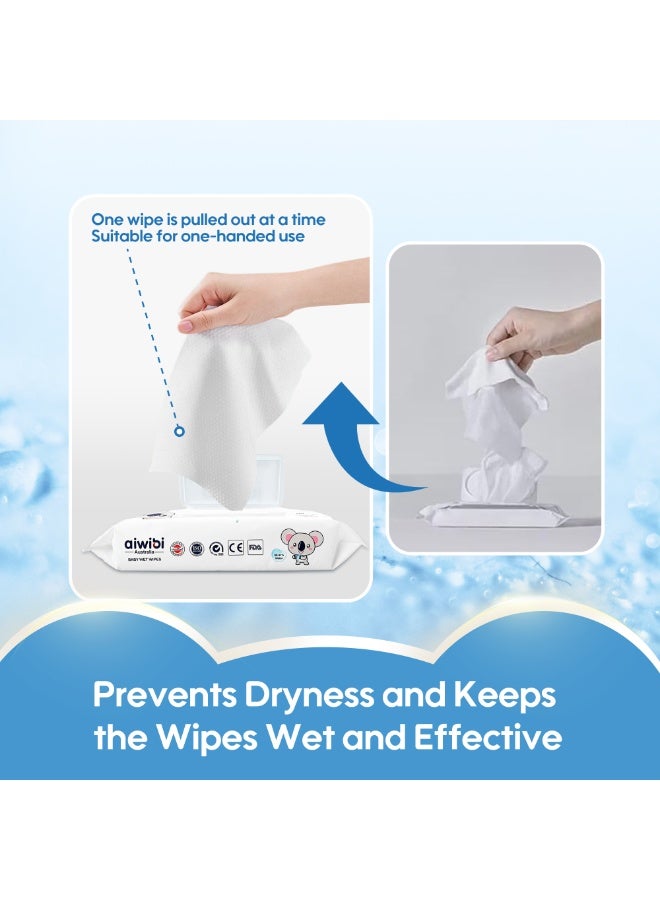 أيويبي مناديل مبللة للأطفال - 99.91% ماء نقي 60 قطعة - Image 4