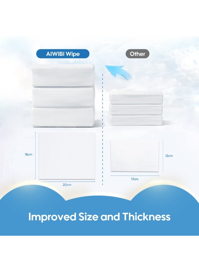أيويبي مناديل مبللة للأطفال - 99.91% ماء نقي 60 قطعة - Image 3