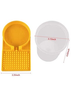 Y&D Bee Feeder, 2 Pack Water Feeder Beehive Beekeeping Dispenser Honey Entrance Drinking Equipment  - Image 2
