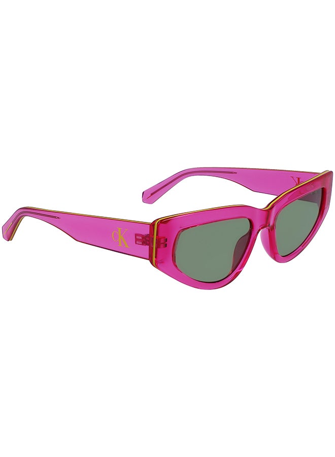 Calvin Klein Jeans Women's Cat Eye Sunglasses - CKJ23603S-675-5317 - Lens Size: 53 Mm - Image 1