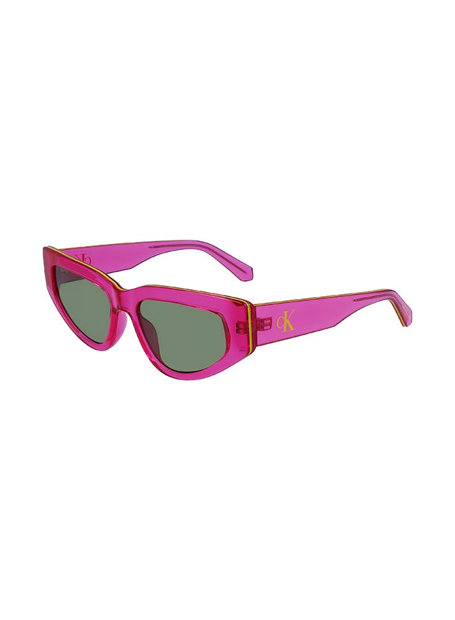 Calvin Klein Jeans Women's Cat Eye Sunglasses - CKJ23603S-675-5317 - Lens Size: 53 Mm - Image 2