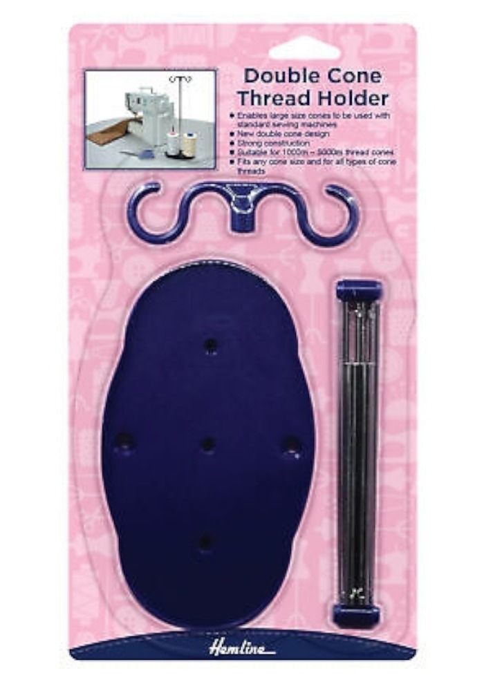 Hemline Double Cone Thread Holder Fits Any Cone Size And All Types Of Cone Threads Strong Construction Best Option For Sewing And Embroidery  - Image 4