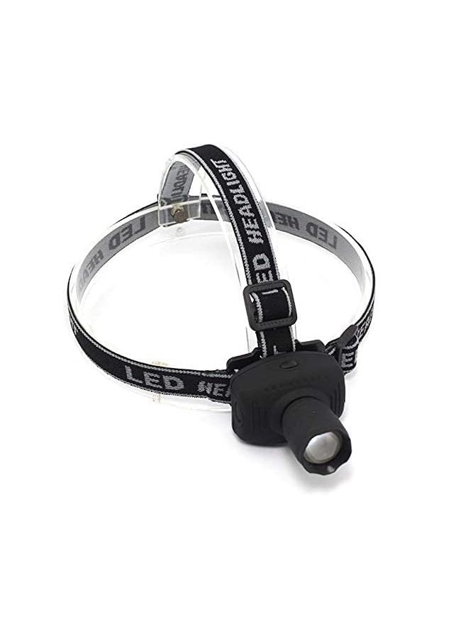 Cree - Lum Cree Led Head Lamp Light Zoom Tilt And Head Band Torch - Image 1