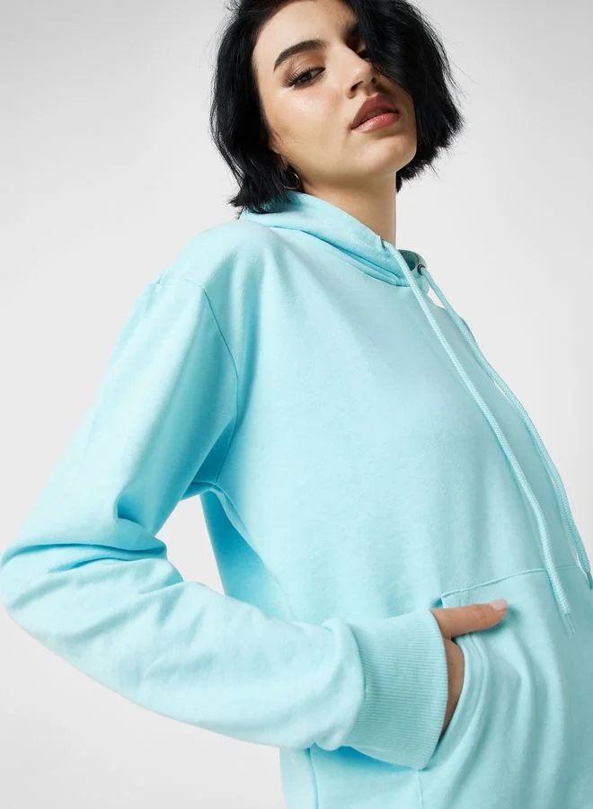 Ginger Basics Pullover Hoodie With Kangaroo Pocket