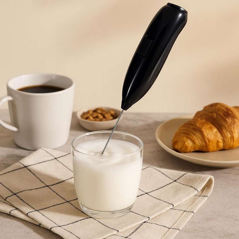 Pan Home Lanis Milk Frother 19.8x3.5x2.5cm -Black - 206HHT9900539 - Image 2