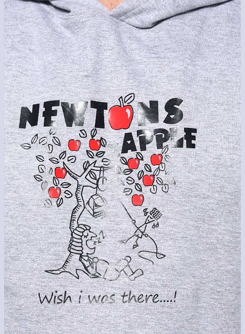 Campus Sutra Front Pocket Printed Hoodie