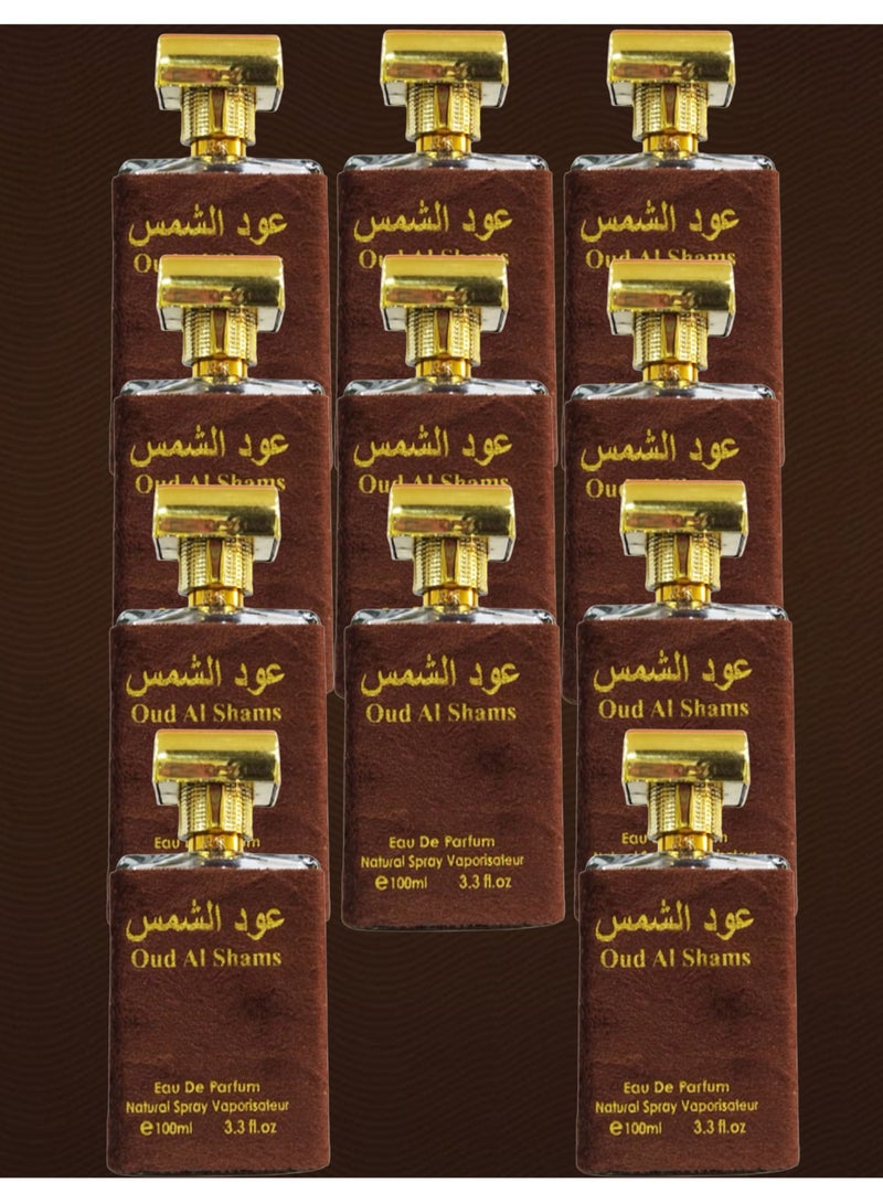 Oud Al Shams 11 Pieces Oud Al Shams Perfume 100 Ml EDP
