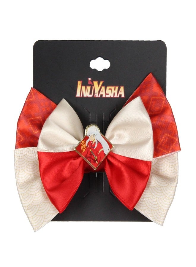 Bioworld Inuyasha Manga Anime Merch Universe of Warriors Alligator Hair Clip Hair Bow Costume Accessories - Image 3