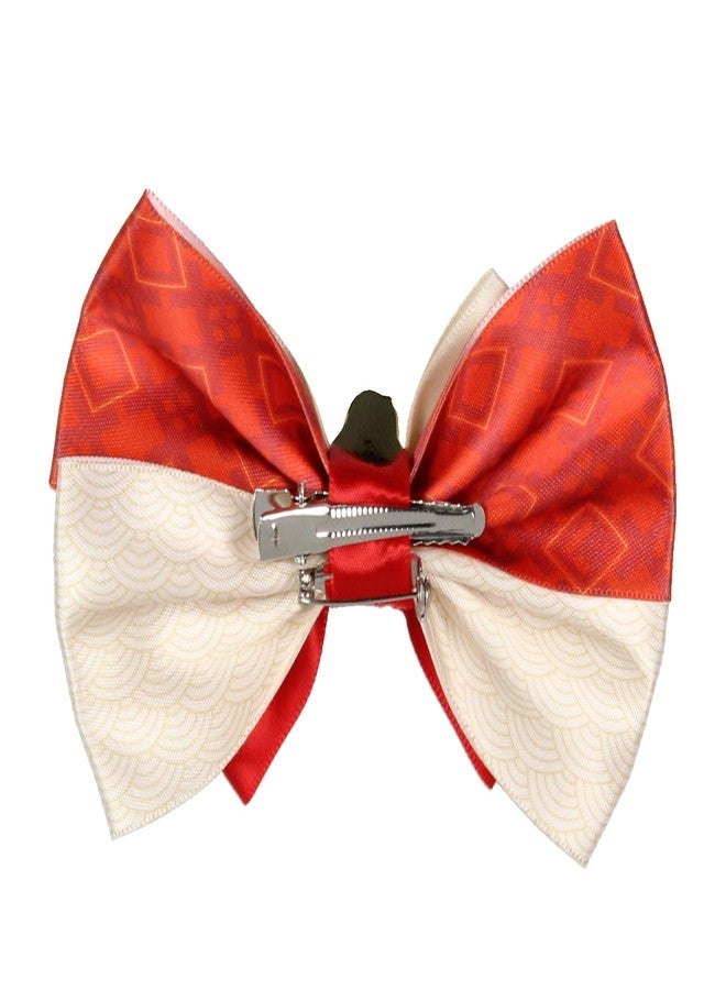 Bioworld Inuyasha Manga Anime Merch Universe of Warriors Alligator Hair Clip Hair Bow Costume Accessories - Image 2