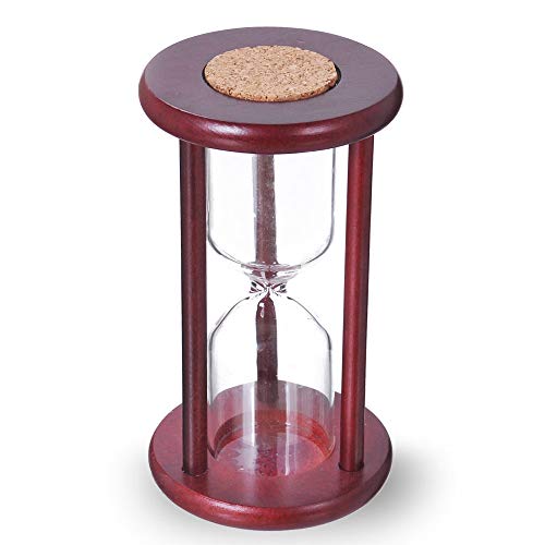 AKAKA MUNING Empty Hourglass Sand Timer, Wooden Frame Without Sand - Image 1