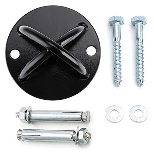 Kobo Wall Mount Bracket for Suspension Straps Resistance Trainer - Ceiling Mount Anchor for Yoga Swing Gymnastic Rings Boxing Equipment Battle Rope - Image 1