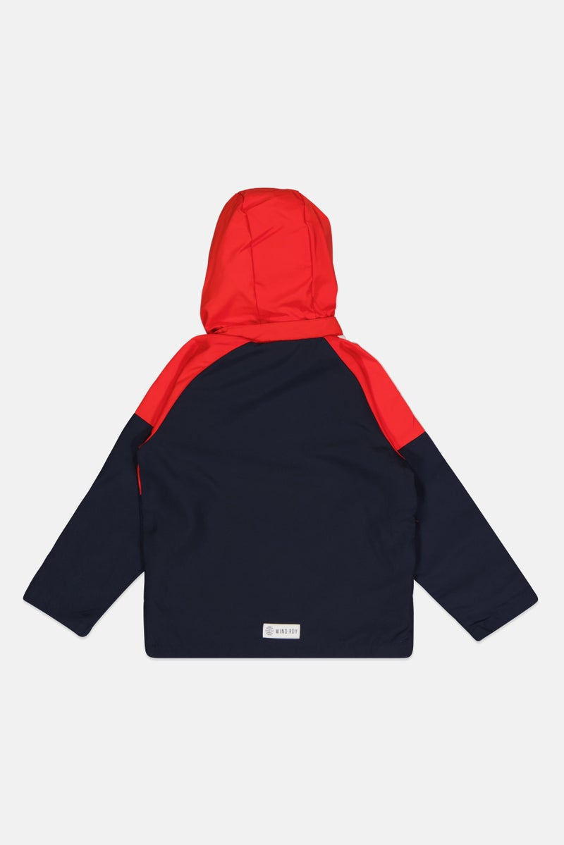 Adidas Toddlers Boy Brand Logo Urban Jacket, Multicolor - Image 2