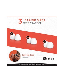 Vibes Vibes Acoustic Filter Ear Plugs - High Fidelity Decibel Reducing EarPlugs for Music Concerts, Festivals, Motorcycling - Hearing Protection for Tinnitus & Autism Sensory Processing Disorders  - Image 5