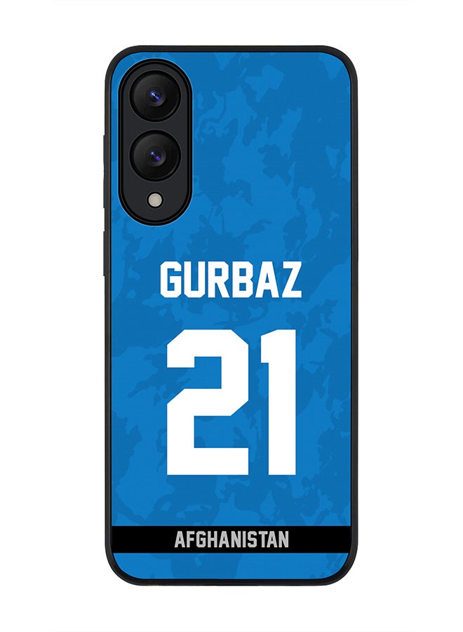 Stylizedd For Samsung Galaxy S25 Edge Case,Slim fit Camera Protection, Shockproof Thin Phone cover  - Afghanistan Rahmanullah Gurbaz Jersey  21