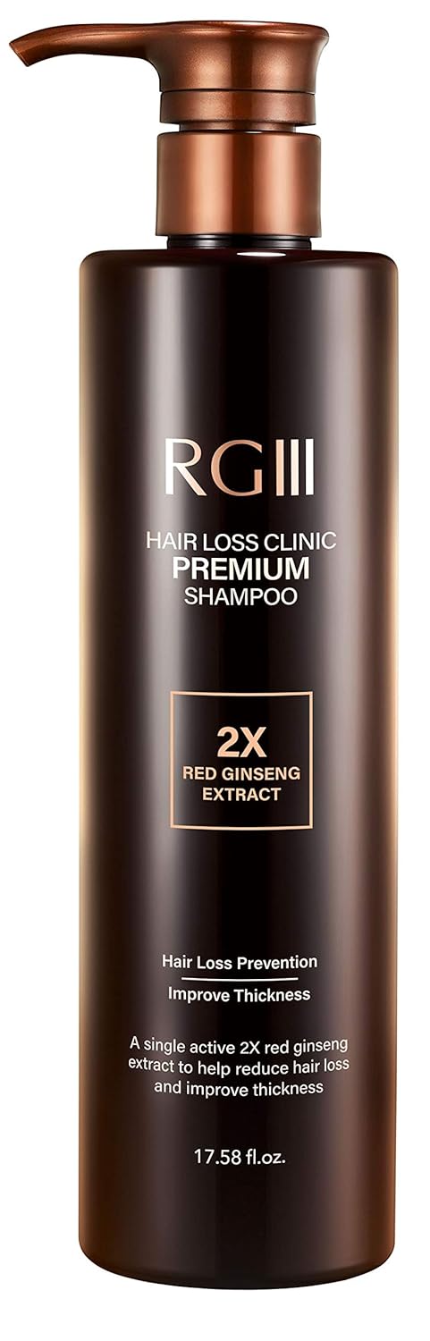 COSMOCOS RG3 RGIII PREMIUM HAIR LOSS CLINIC SHAMPOO ONE BOTTLE