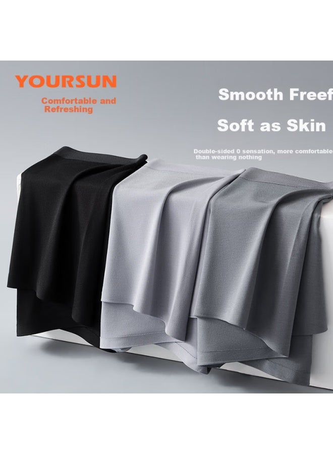 Your Sun Comfortable And Cool Men's Underwear With 100s Modal, 7a Antibacterial Boxer Briefs And Shorts Gift Box For Father's Day - Image 2