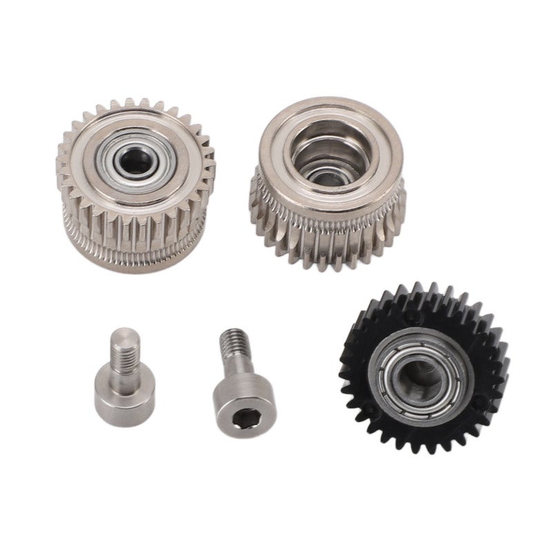 Extruder Gear Ni Plated Hardened Steel Kit - All Metal 60+HRC Durability Filament Drive Gear for K1 K1C K1 Maximum 3D Printers Replacement Parts - Image 3