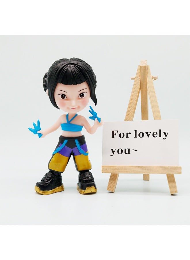 general KPop Demon Hunters desktop decoration Blind Box Cute Character Model collection Decoration Toys Gifts for Family and Friends - Image 3