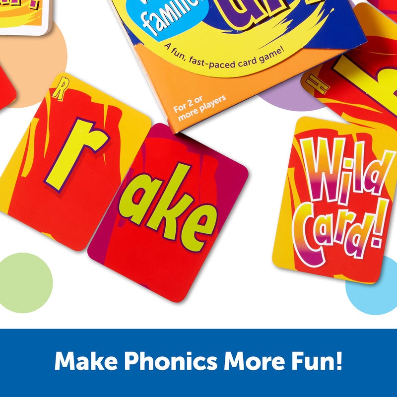 Learning Resources Learning Resources Snap It Up! Phonics & Reading Card Game, Homeschool,Reading Game, 90 Cards Included, Ages 6+ - Image 3