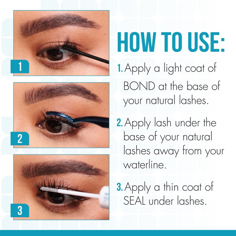 DUO Underlash Lash Bond and Seal â€“ Waterproof, Dual-Ended Lash Cluster Glue, Long-Lasting Hold Eyelash Glue for Eyelash Clusters - Image 5
