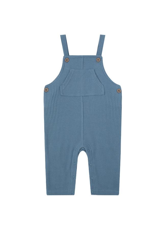 infancie Mushroom Print T-Shirt And Ribbed Dungaree Set - Image 3