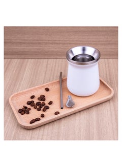 Yerba Mate Cup Stainless Steel Mate Cup And Bombilla Set 8oz Yerba Mate Gourd Double Walled Tea Cup With Straw (White) - pzsku/Z1B123237439336C23EA3Z/45/_/1718623542/ed8ccbdb-80b9-4b9f-9693-88ca95da652a