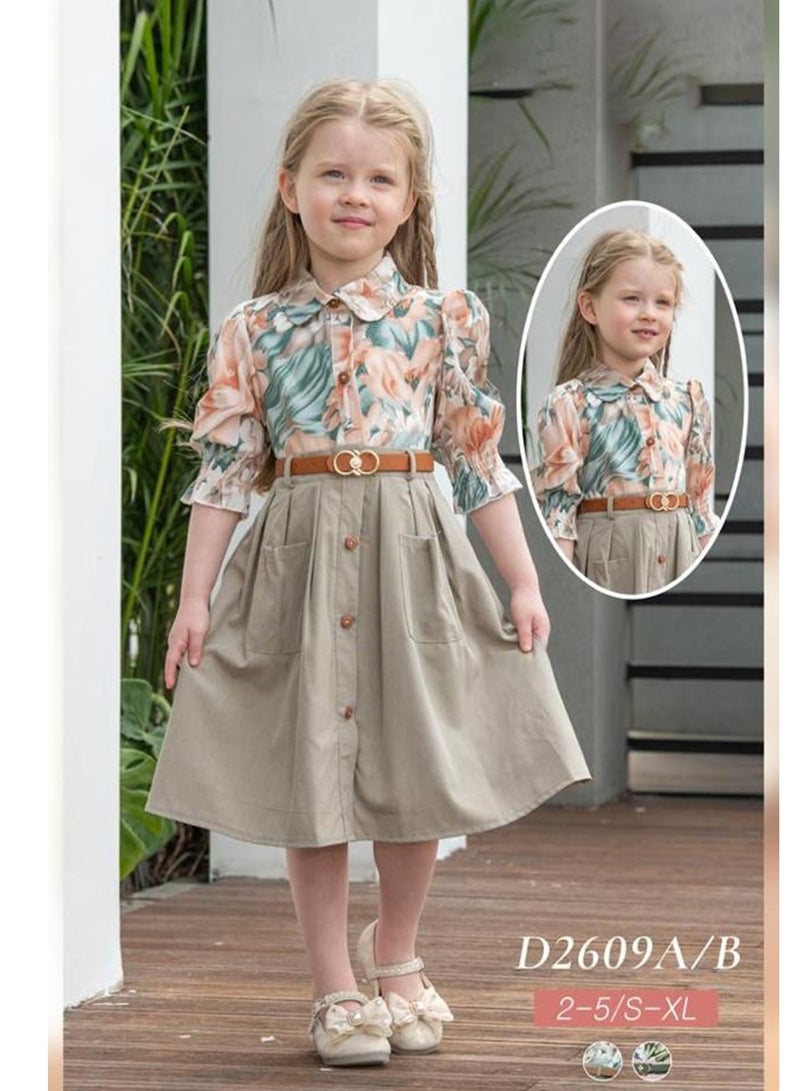 Girls dress suitable for Eid and special occasions - Image 1