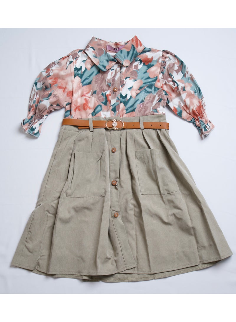 Girls dress suitable for Eid and special occasions - Image 2