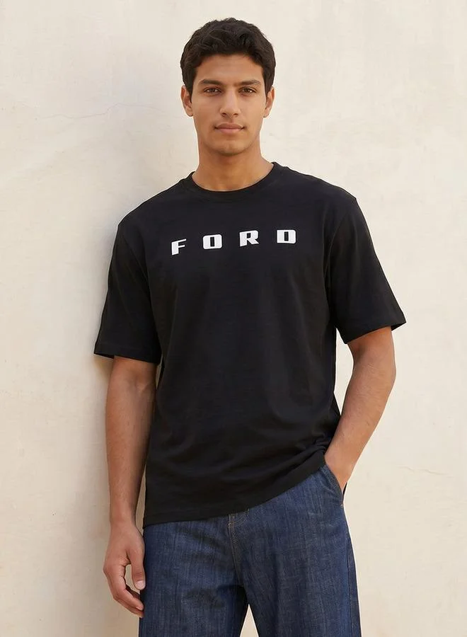 SP Characters Ford Regular Fit Crew Neck Short Sleeves T shirt
