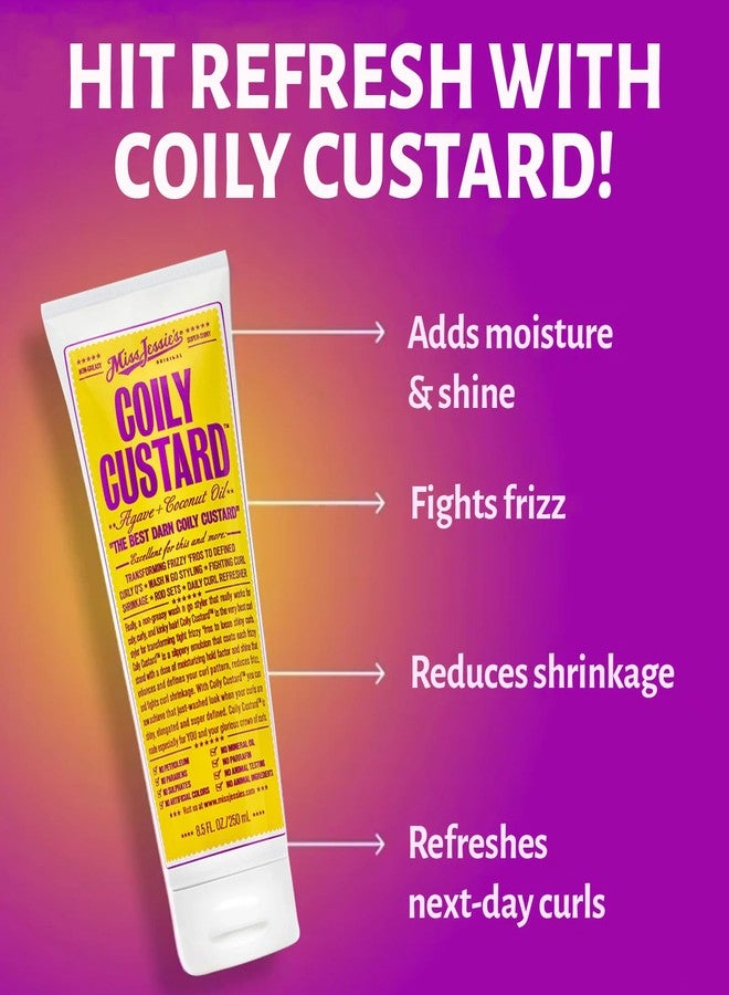 Miss Jessie's Coily Custard Unisex Emulsion 8.5 oz - Image 2