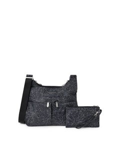 Baggallini Cross Over Crossbody Bag For Women Lightweight Waterresistant Travel Bag With Adjustable Strap Rfid Wristlet  - Image 1