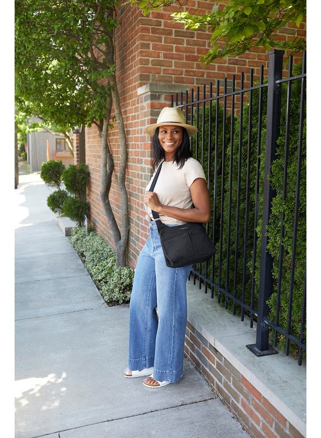 Baggallini Cross Over Crossbody Bag For Women Lightweight Waterresistant Travel Bag With Adjustable Strap Rfid Wristlet - Image 2