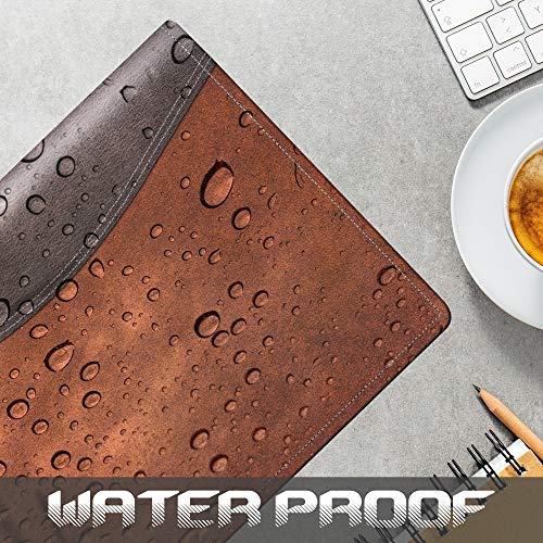 FEDUS 20 Leafs Multipurpose Leatherette Professional File Folders for Certificates,Documents Holder, Document Bag,Portfolio, Executive File A4 Size Documents Holder with 20 Leafs for Men and Women - Image 3