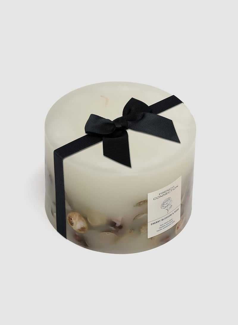 French Connection Botanical Infused Cherry Blossom & Rose Candle 1.5KG - Image 4