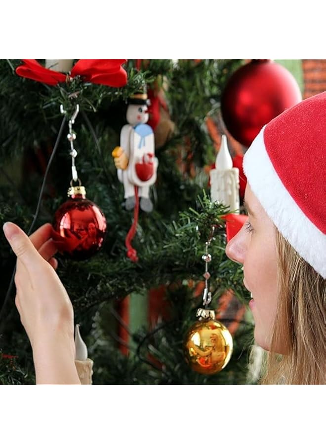 The Bros Classic Red & Gold Christmas Ball Ornaments Set - 20-Piece Bauble Collection for Elegant Tree Decoration - Image 1