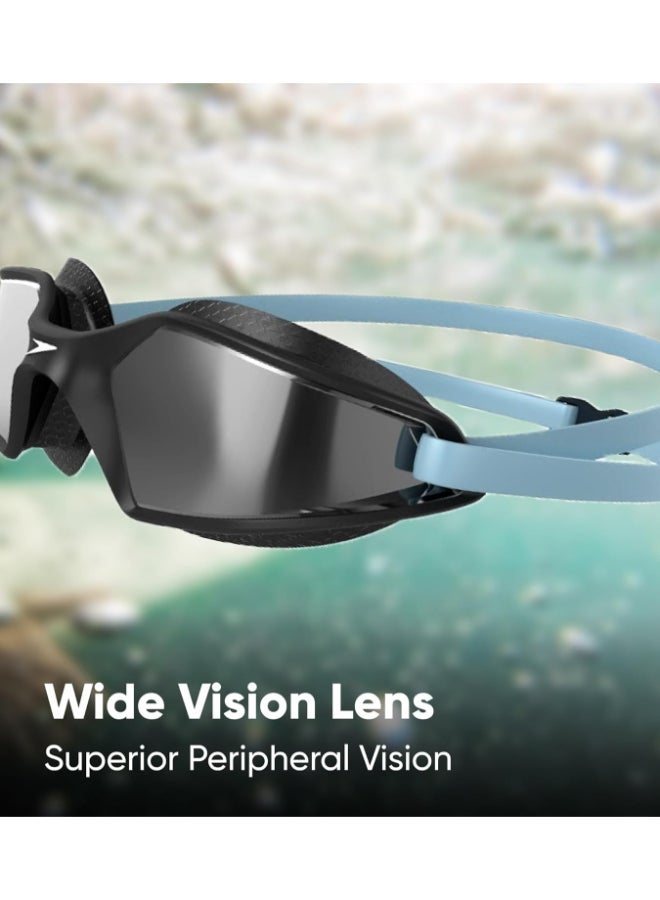 Speedo Unisex Adult Hydropulse Mirror-Lens Swim Goggles - Image 3