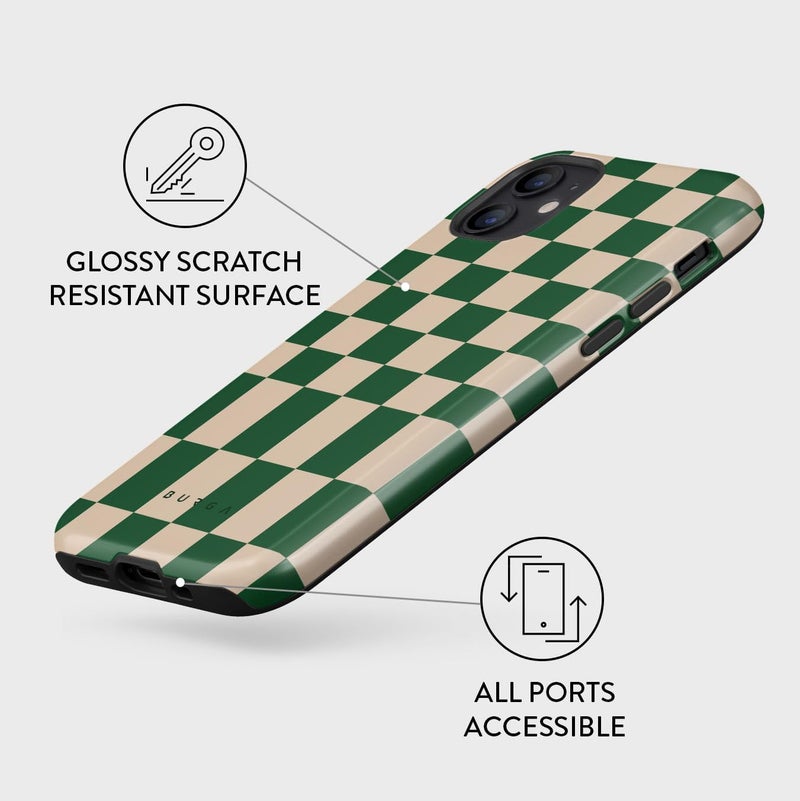 بورجا غطاء هاتف لـ iPhone 12 - نمط جذاب وعصري مع حماية صلبة - يناسب هاتف iPhone 12 للرجال والنساء - Image 2